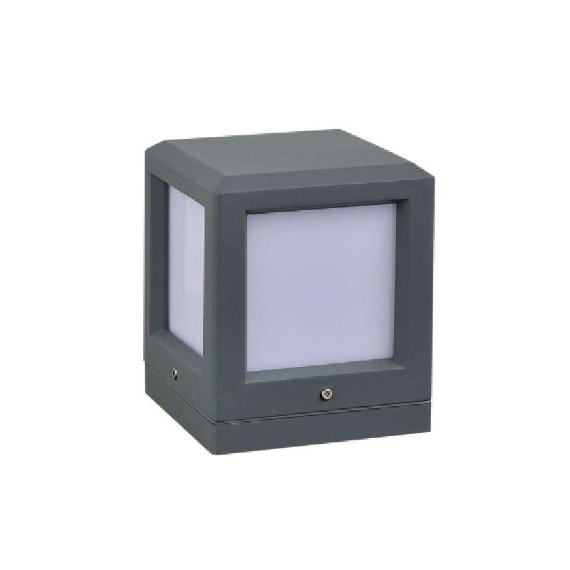 YM-6605 Lampada da parete a LED per esterni classica a forma di cubo