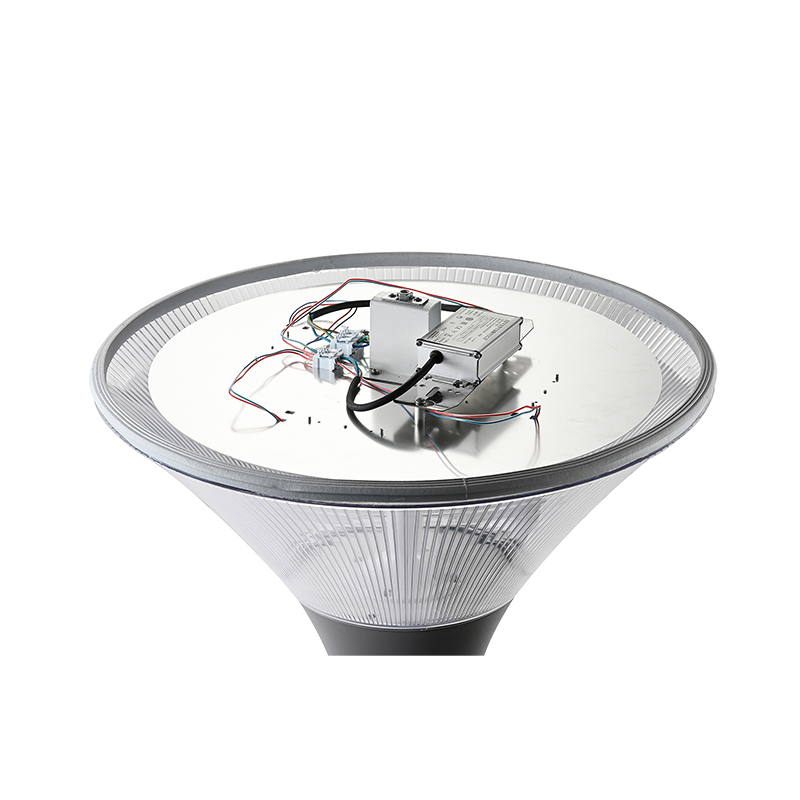 Lampada da giardino a LED paesaggistica con corpo in alluminio pressofuso YMLED-6116 Lampada da giardino a LED con palo superiore