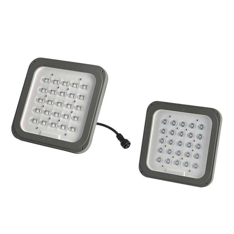 Modulo LED quadrato in alluminio YM6701g utilizzato per le luci superiori dei pali
