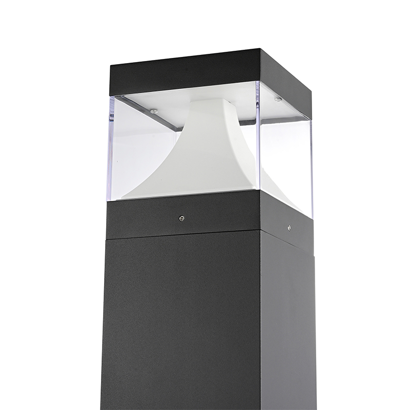 YMLED-6243 Illuminazione da prato in alluminio di vendita calda modello quadrato YMLED-6243 Illuminazione da prato in alluminio di vendita calda modello quadrato