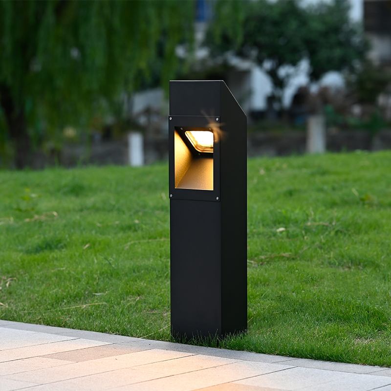 YMLED-6246 Nuova illuminazione da prato con paletto LED rettangolare per esterni